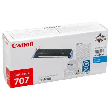 CANON CRG707 C - originálny toner, azúrový, 2000 strán