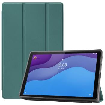 LEATHER Zaklápací obal Lenovo Tab M10 2. generácia (TB-X306F / ZA6W0090CZ / ZA6V0119CZ) zelený