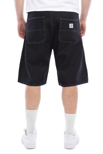 Mass Denim Shorts Jeans Craft baggy fit black rinse - W 38