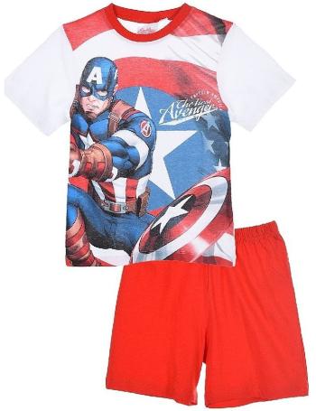 Avengers marvel captain america červené chlapčenské pyžamo vel. 104
