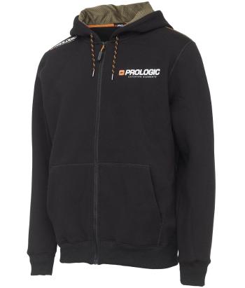 Prologic mikina eden zip hoodie black caviar - m