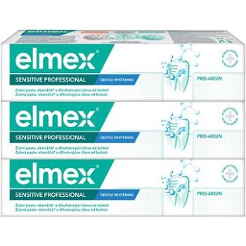 ELMEX Sensitive Professional Gentle Whitnening 3× 75 ml (8590232000432)