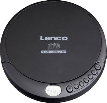 Lenco CD-200 prenosný CD prehrávač - diskman CD, CD-RW, MP3 s USB nabíjačkou čierna