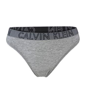 CALVIN KLEIN - ultimate cotton sivé tangá-XS