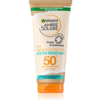 Garnier Ambre Solaire Ocean Protect opaľovacie mlieko s vysokou UV ochranou SPF 50 175 ml