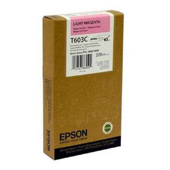 EPSON T603C (C13T603C00) - originálna cartridge, svetlo purpurová, 220ml