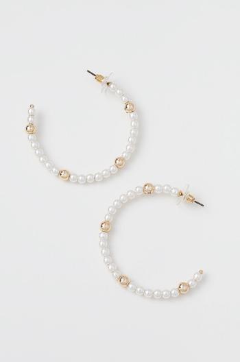 Náušnice Dkny PE 40MM PEARL HOOP 04G00569