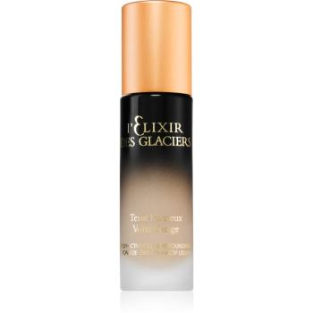 Valmont l' Elixir Des Glaciers Teint Précieux vysoko krycí make-up pre vyhladenie pleti a minimalizáciu pórov odtieň Sandy Beige in Paris 30 ml