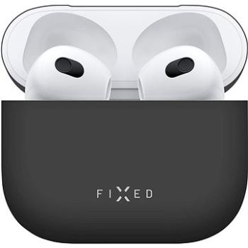 FIXED Silky na Apple Airpods 3 čierne (FIXSIL-816-BK)