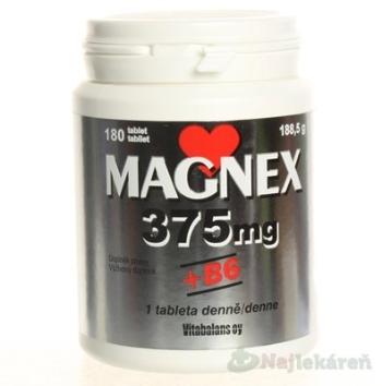 Vitabalans MAGNEX 375 mg + B6, 180 ks