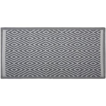 Vonkajší koberec svetlo sivý 90 × 150 cm SIKAR, 122704 (beliani_122704)