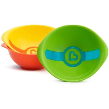 Munchkin White Hot Bowls miska 6 m+ 3 ks