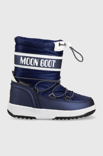Detské snehule Moon Boot tmavomodrá farba