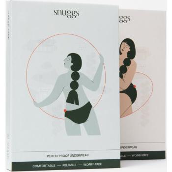Snuggs Period Underwear Classic: Heavy Flow látkové menštruačné nohavičky na silnú menštruáciu veľkosť S 1 ks