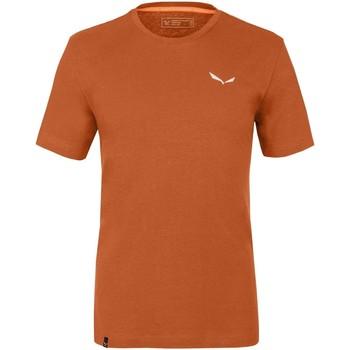 Salewa  Tričká a polokošele Pure Dolomites Hemp Men's T-Shirt 28329-4170  Oranžová