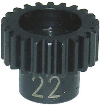 Reely EL0221S tuningový diel oceľový pastorok motora 22 zubov modul 48 DP