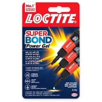 LOCTITE Super Bond Power Gel Mini Trio 3× 1g (9000100980104)