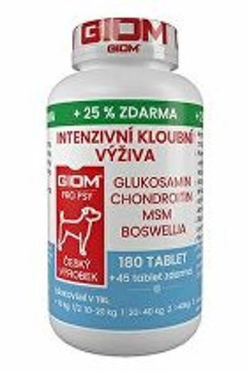 Giom S dog Intenzívna kĺbová výživa 180 tbl+25%zdarma