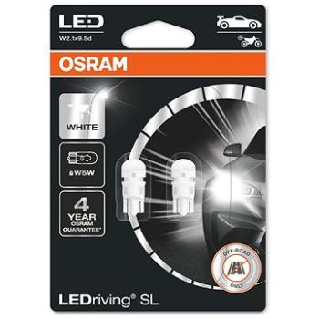 OSRAM LEDriving SL W5W Studenobiela 6000 K 12 V dva kusy v balení (2825DWP-02B)