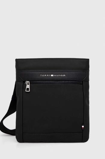 Malá taška Tommy Hilfiger čierna farba