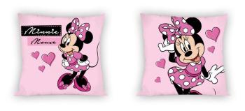 Povlak na vankúšik 40x40 - Minnie Mouse - ružový Pink 