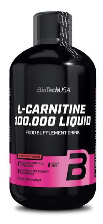 L-Carnitine 100 000 Liquid od Biotech USA 500 ml. Jablko