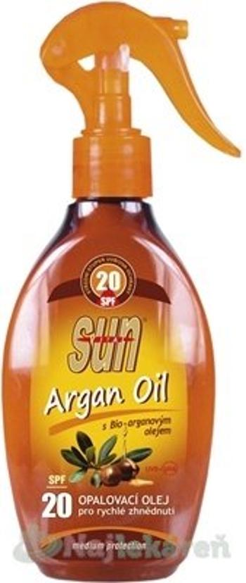 SUN ARGAN OIL opaľovací OLEJ SPF 20 200ml