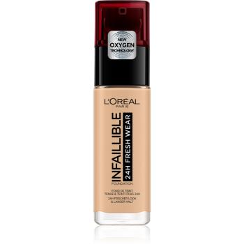 L’Oréal Paris Infaillible 32H Fresh Wear dlhotrvajúci tekutý make-up odtieň 120 Vanilla 30 ml