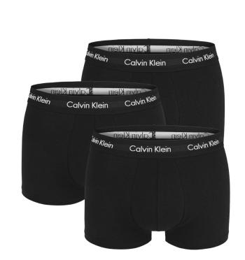 CALVIN KLEIN - 3PACK Cotton stretch čierne boxerky-XL (101-106 cm)