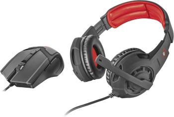 Trust GXT 784 herný headset jack 3,5 mm káblový cez uši čierna stereo