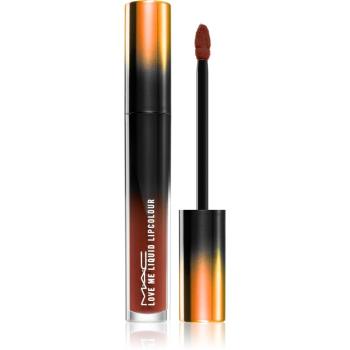 MAC Cosmetics Love Me Liquid Lipcolour krémový rúž so saténovým finišom odtieň Gift To The Gods 3,1 ml