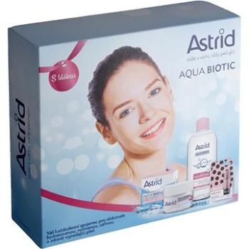 ASTRID AQUA BIOTIC TRIPACK Denný a nočný krém na suchú a citlivú pleť 50 ml + micelárna voda 3 v 1 (8592297007005)