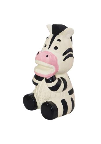 NOBBY Hračka latexová zebra 14,5 cm