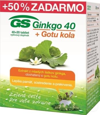 GS Ginkgo 40 + Gotu kola