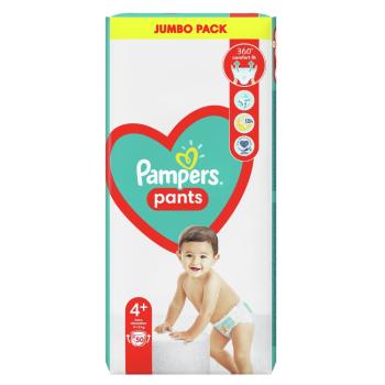 PAMPERS Pants veľ.4+ Plienkové nohavičky 9-15 kg 50 ks