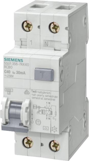Siemens 5SU1356-6KK16 prúdový chránič/elektrický istič    2-pólový 16 A 0.03 A 230 V