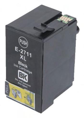 EPSON T2711-XXL (C13T27114010) - kompatibilná cartridge, čierna, 32ml