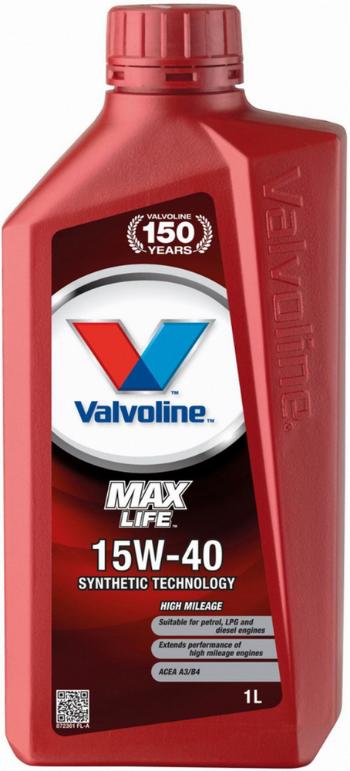 VALVOLINE MAXLIFE 15W-40 1L 872361