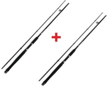 Ngt prút carp stalker rod black 2,4 m (8 ft) 2 lb 1+1