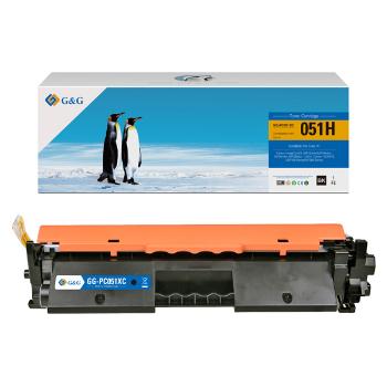 G&G kompatibil. toner s CRG051H, black, 4100str., NT-PC051XC, high capacity, pre Canon LBP162dw, MF269dw, MF267dw, MF264dw, N