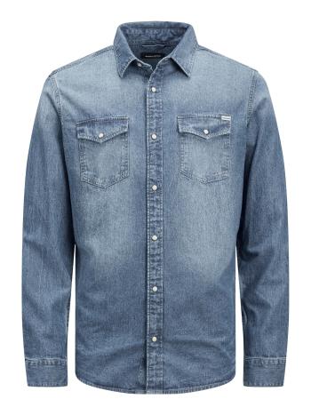 Jack&Jones Pánska košeľa JJESHERIDAN Slim Fit 12138115 Medium Blue Denim M