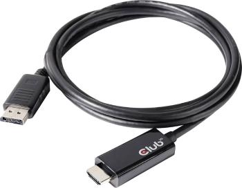 club3D DisplayPort / HDMI káblový adaptér #####DisplayPort Stecker, #####HDMI-A Stecker 2.00 m strieborná CAC-1082  ####