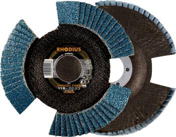 Rhodius 211306 Lamelový disk RHODIUS VSION PRO 115 x 22,23 mm K40 INOX zahnutý Priemer 115 mm   5 ks