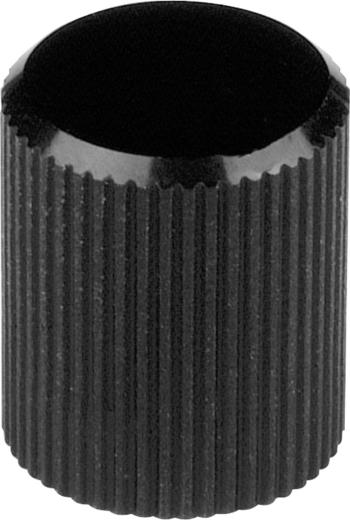 Mentor 504.413 otočný gombík  čierna (Ø x v) 8 mm x 10 mm 1 ks