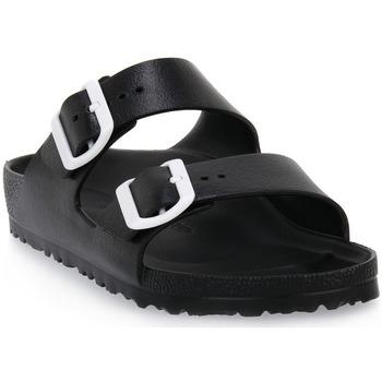 Birkenstock  Šľapky ARIZONA EVA BLACK WHITE CALZ S  Čierna