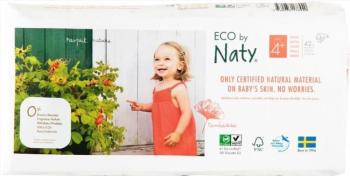 ECO BY NATY Plienky jednorazové 4+ (9-20 kg) 42 ks - ECONOMY PACK