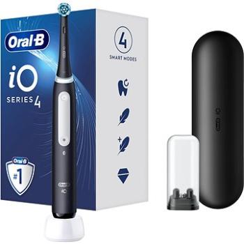 Oral-B iO Series 4 Black magnetická zubná kefka (4210201415329)