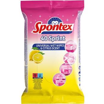 SPONTEX Sprint vlhčené obrúsky 40 ks (9001378430537)
