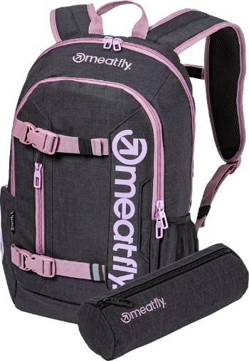 Meatfly Batoh Basejumper Pink / Charcoal Heather