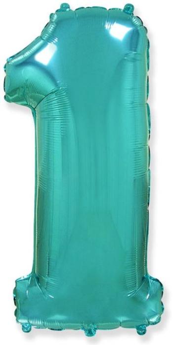 Balónik fóliový tyrkysový (Tiffany) 115 cm - 1 - Flexmetal